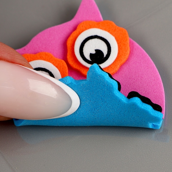 Набор наклеек из EVA "Совушки", 8 шт