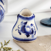 Подставка под зубочистки «Еж», гжель Подставка под зубочистки «Еж», гжель