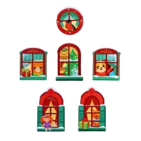 Пазл с липучками «Новогодний дом», 6 липучек, 28 деталей Пазл с липучками «Новогодний дом», 6 липучек, 28 деталей