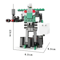 Конструктор инерционный &laquo;Внедорожник&raquo;, 2 варианта сборки, 137 деталей
