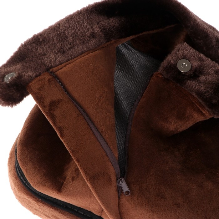 Массажёр- грелка для ног и тела LEM-07, 28 Вт, 2 в 1, вибрационный, от сети, коричневый Массажёр- грелка для ног и тела LEM-07, 28 Вт, 2 в 1, вибрационный, от сети, коричневый