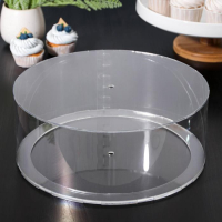 Фальшярус для торта, цилиндр, d=30 см, h=12 см, цвет прозрачный Фальшярус для торта, цилиндр, d=30 см, h=12 см, цвет прозрачный