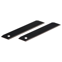 Набор лезвий 5 штук 18 мм, вороненая сталь, черные Набор лезвий 5 штук 18 мм, вороненая сталь, черные