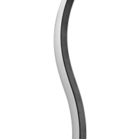 Бра "Изгиб" LED 28Вт 4000К черный Бра "Изгиб" LED 28Вт 4000К черный