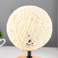 Настольная лампа "Венера" Е14 40Вт оранжевый 12х12х26см RISALUX