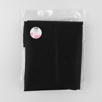 Флизелин клеевой, точечный, 50 г/кв.м, 1 × 1 м, цвет чёрный Флизелин клеевой, точечный, 50 г/кв.м, 1 × 1 м, цвет чёрный