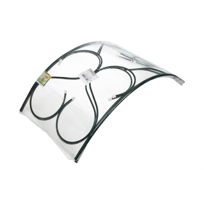 Арка садовая, разборная, 230 &times; 120 &times; 51 см, металл, зелёная