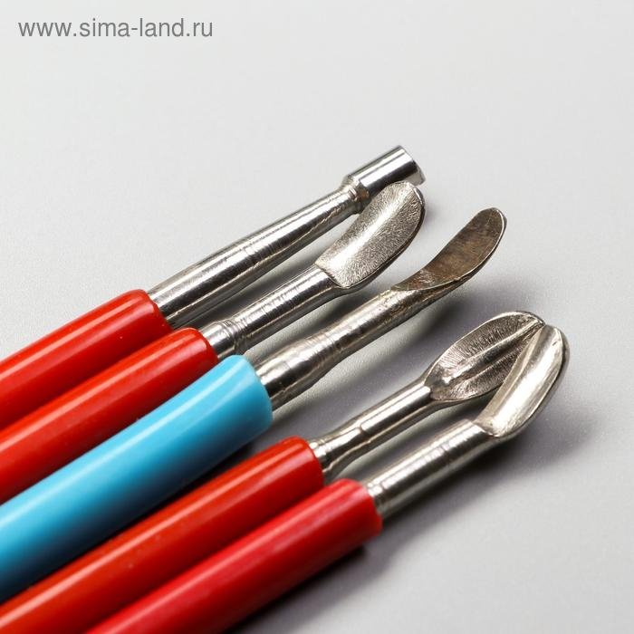 Инструменты для творчества набор 5 шт пластик, металл 16 см 17,5х7,5 см