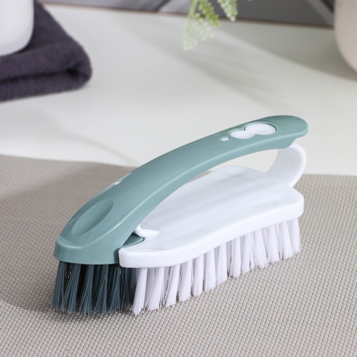 Щётка - утюжок двойная Доляна &laquo;Трансформер&raquo;, 15,5&times;5,5 см, цвет МИКС