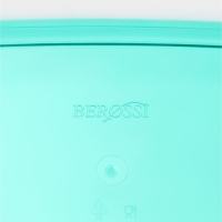 Хлебница &laquo;Fresh&raquo;, 23,5&times;14&times;10 см, цвет мятный-полупрозрачный