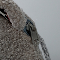 Мягкая сумка &laquo;Мишка&raquo;. цвет серый