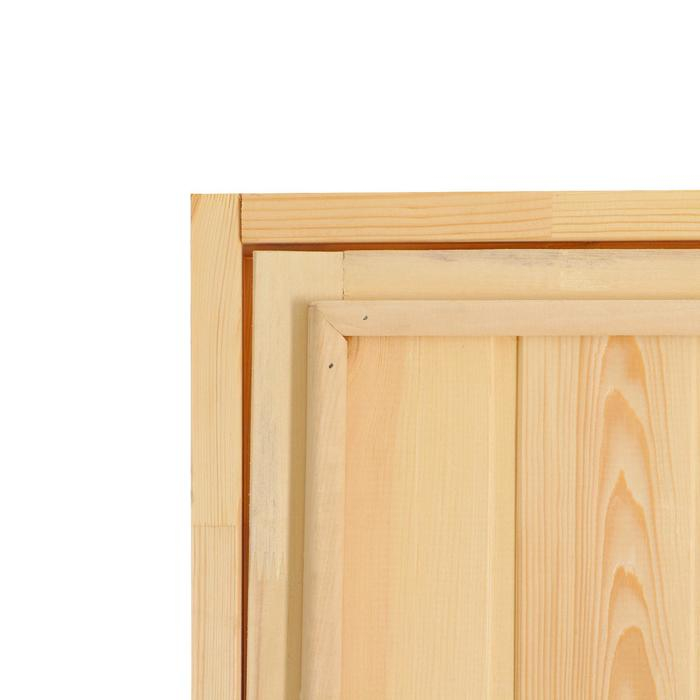 Дверь для бани и сауны ХВОЯ 180х70 см