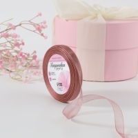 Лента капроновая, 10 мм, 20 &plusmn; 1 м, цвет пудровый №171