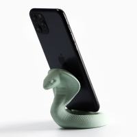 Подставка новогодняя под телефон «Кобра», зелёная, 8,5 х 7,5 см Подставка новогодняя под телефон «Кобра», зелёная, 8,5 х 7,5 см