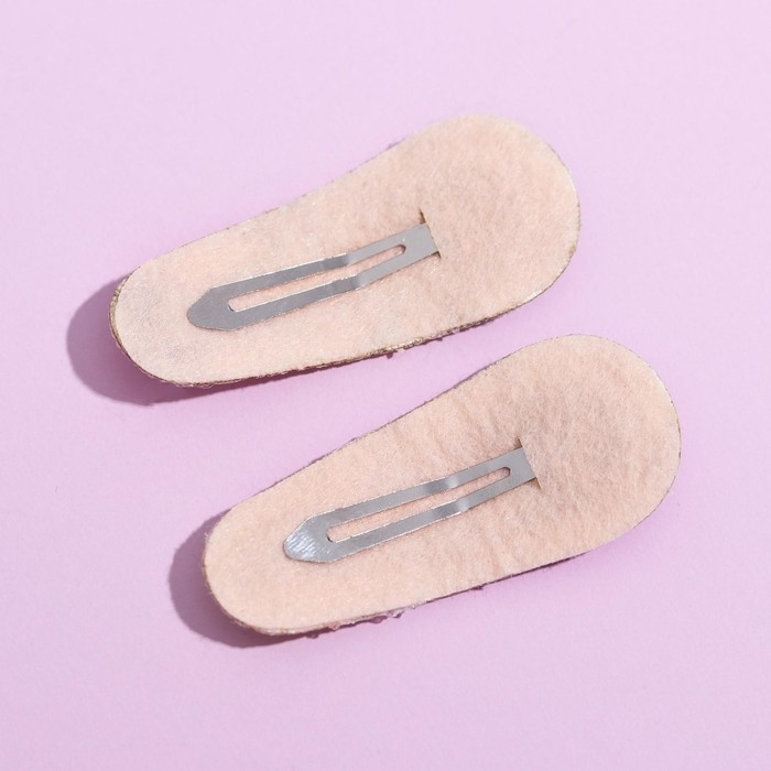 Заколки для волос &laquo;Единорог&raquo;, 2 шт, 6,5 х 11 см