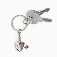 Брелок для ключей парный, &laquo;Дружба навеки&raquo;, металл, 9 х 14 см