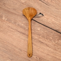 Половник 30 см, тиковое дерево