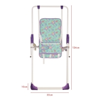 Качели детские напольные &laquo;Малыш. Фея&raquo;, цвет фиолетовый