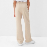 Брюки для девочки MINAKU, цвет бежевый, рост 140 см