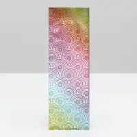 Пакет бумажный фасовочный "Радуга", матовый, 7 х 4 х 20.5 см