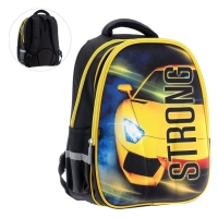 Рюкзак каркасный школьный Calligrata "Желтая тачка", 39 х 30 х 14 см Рюкзак каркасный школьный Calligrata "Желтая тачка", 39 х 30 х 14 см