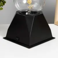 Плазменный шар "Роза золотая" 21х14х10 см RISALUX