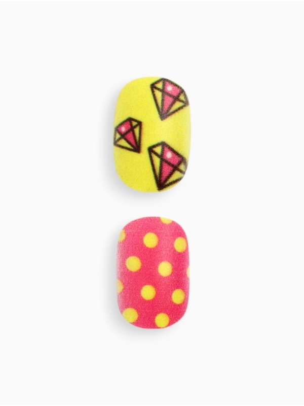 Детские накладные ногти "Зайчик", 12 шт