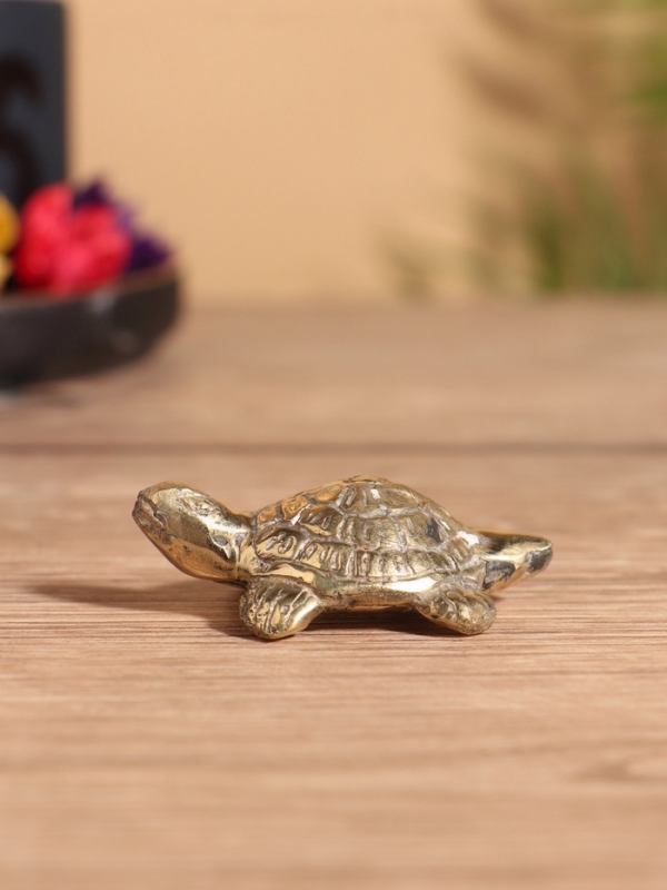 Сувенир бронза "Черепашка" 7х5х2 см