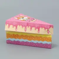 Коробка для торта, кондитерская упаковка &laquo;Корги&raquo;, 15.5 х 8.5 х 8.5 см