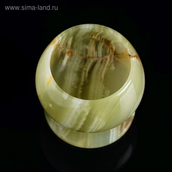 Набор рюмок &laquo;Грация&raquo;, 2 шт 6,5х6,5 см, оникс