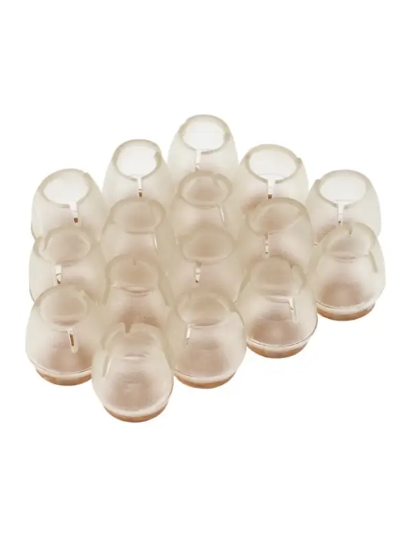 Накладка мебельная круглая ТУНДРА, d=17-21 мм, 16 шт.