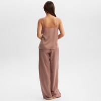 Комплект женский (майка, брюки) KAFTAN "Silk" р. 42,  пудровый