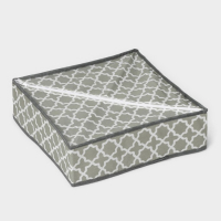 Органайзер для хранения белья &laquo;Гранж&raquo;, 24 ячейки, 33&times;32&times;10 см, цвет серый