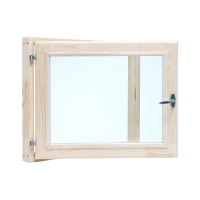 Окно, 50&times;60см, двойное стекло ХВОЯ