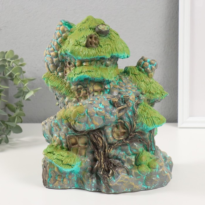 Копилка "Домик садовых троллей" 25х20х18 см