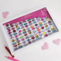 Кольцо детское &laquo;Выбражулька&raquo; радости, форма МИКС, цвет МИКС в серебре