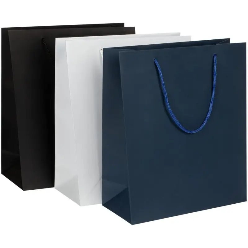 Пакет бумажный Vid L, черный