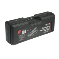 Домкрат "СЕРВИС КЛЮЧ" подкатной 3 т в кейсе высота 133-387мм