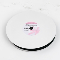 Лента бархатная, 15 мм, 18 &plusmn; 1 м, цвет зелёный №165