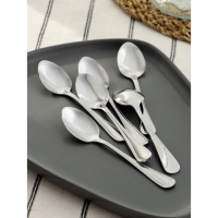 Ложка чайная из нержавеющей стали Magistro Versal, длина 14 см, толщина 2 мм Ложка чайная из нержавеющей стали Magistro Versal, длина 14 см, толщина 2 мм