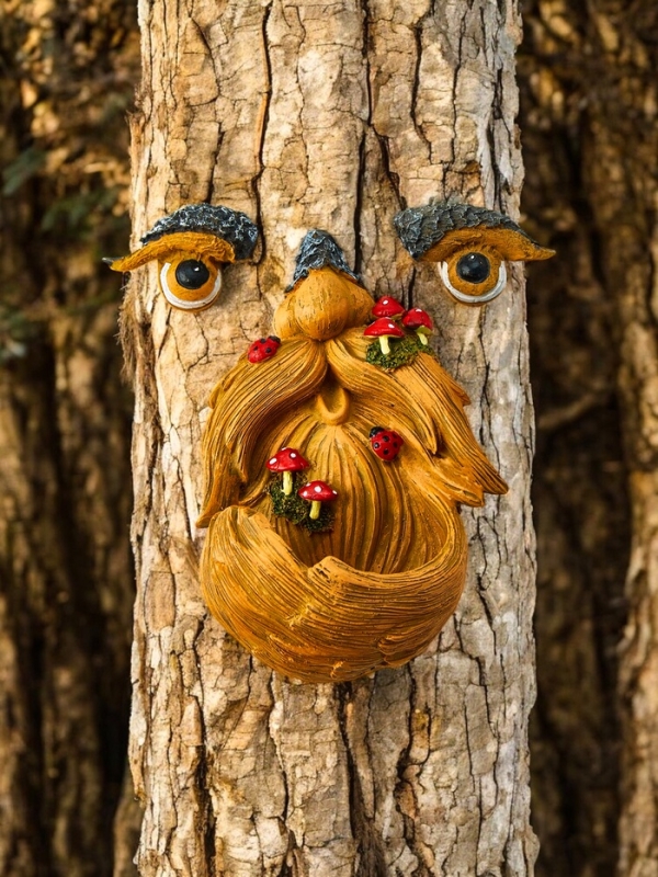 Набор декора на стену, для дома TAKE IT EASY &laquo;Лицо с грибами&raquo;, панно, 6&times;4 см; 11&times;16&times;7 см