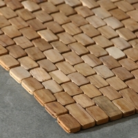 Коврик из тикового дерева, 40х30х0,7 см