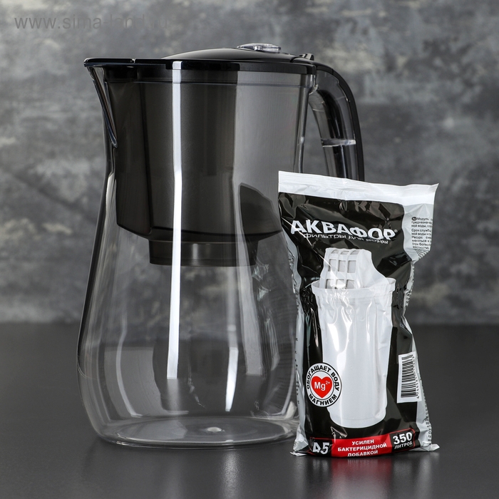 Фильтр-кувшин &laquo;Аквафор-Прованс&raquo;, 4,2 л, цвет чёрный