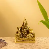 Сувенир "Лакшми" латунь 4,5х2,5х5,5 см