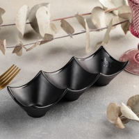 Менажница &laquo;Чёрный Восток&raquo;, 18,8&times;6,5&times;4 см, цвет чёрный