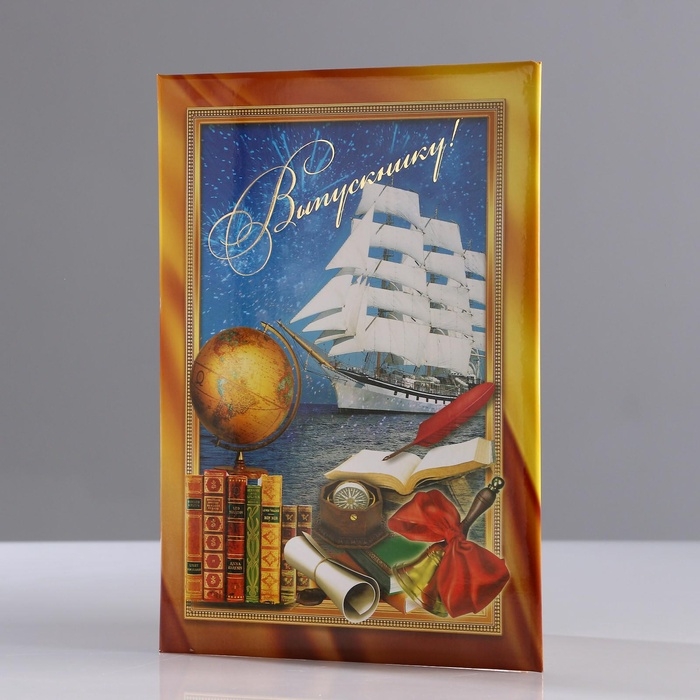 Папка адресная на выпускной «Выпускнику!», А4 Папка адресная на выпускной «Выпускнику!», А4