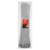 Стяжки из нержавеющей стали ТУНДРА, 4.6x400 мм, 100 шт.