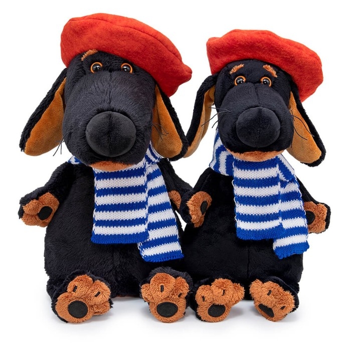 Мягкая игрушка &laquo;Ваксон в берете и шарфе&raquo;, 29 см