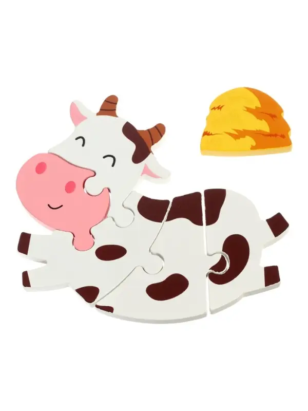 Развивающий деревянный Пазл