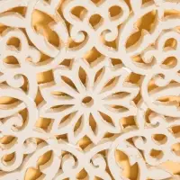 Панно &laquo;Мандала&raquo;, 40&times;41&times;1 см, МДФ, бежевое